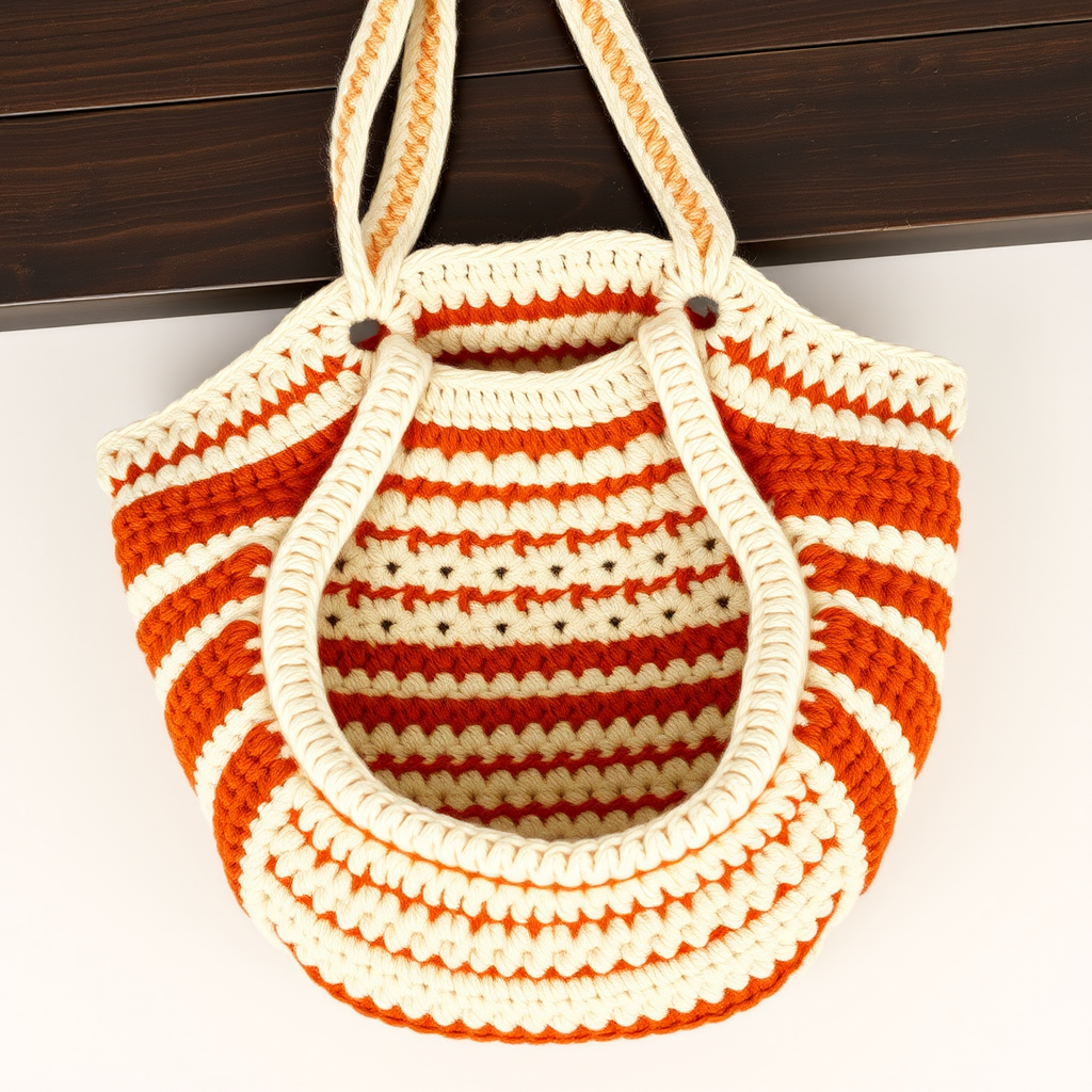Sunlit Meadow Market Tote Free Pattern – Crochet a Breezy Boho Carryall