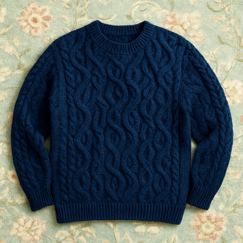 Celestial Cable Knit Sweater Free Pattern