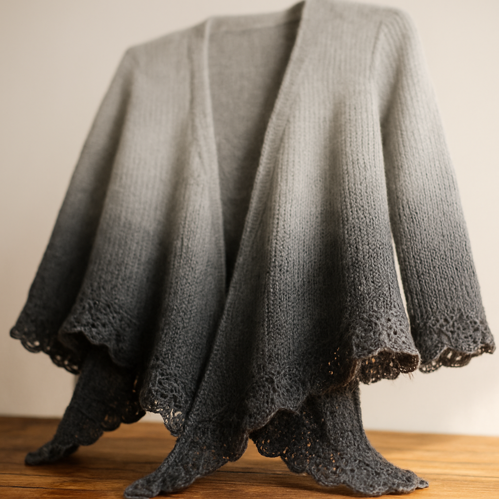Enchanted Asymmetrical Fairycore Cardigan - Free Pattern