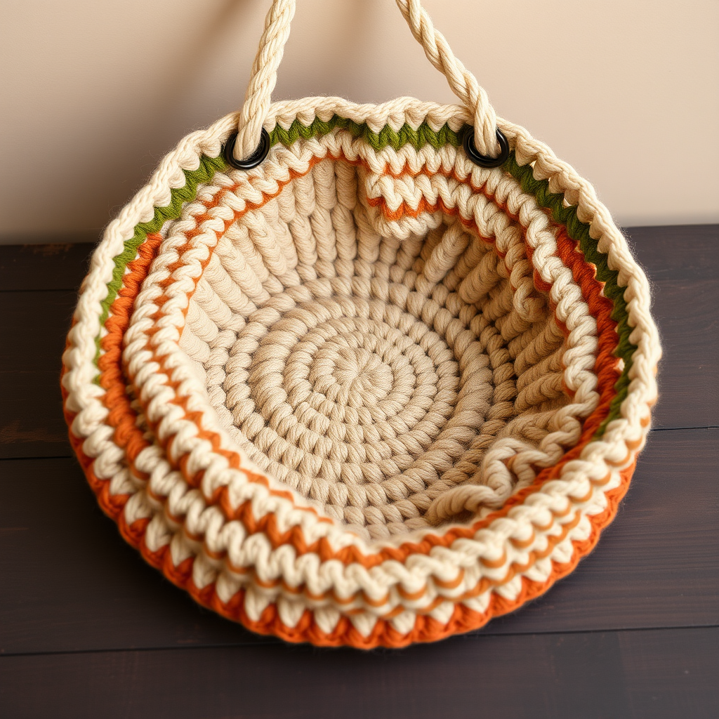 Drifting Dune Market Tote Free Pattern – A Textured Crochet Carryall