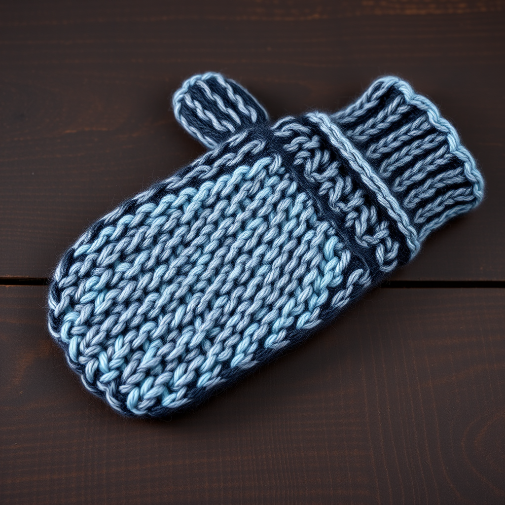 Frostline Grip Mitts Free Pattern – Textured Knit Ice Scraper Mittens