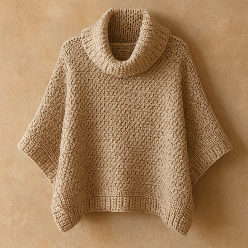 Knitting Textured Cozy Oversized Shrug Free Pattern