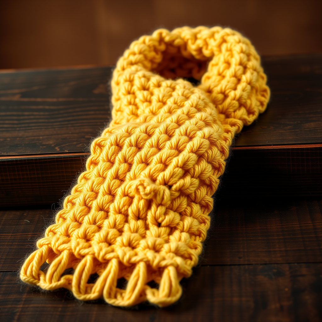 The Honeycomb Hues Scarf: A Free Knitting Pattern for a Textured, Ombre Accessory