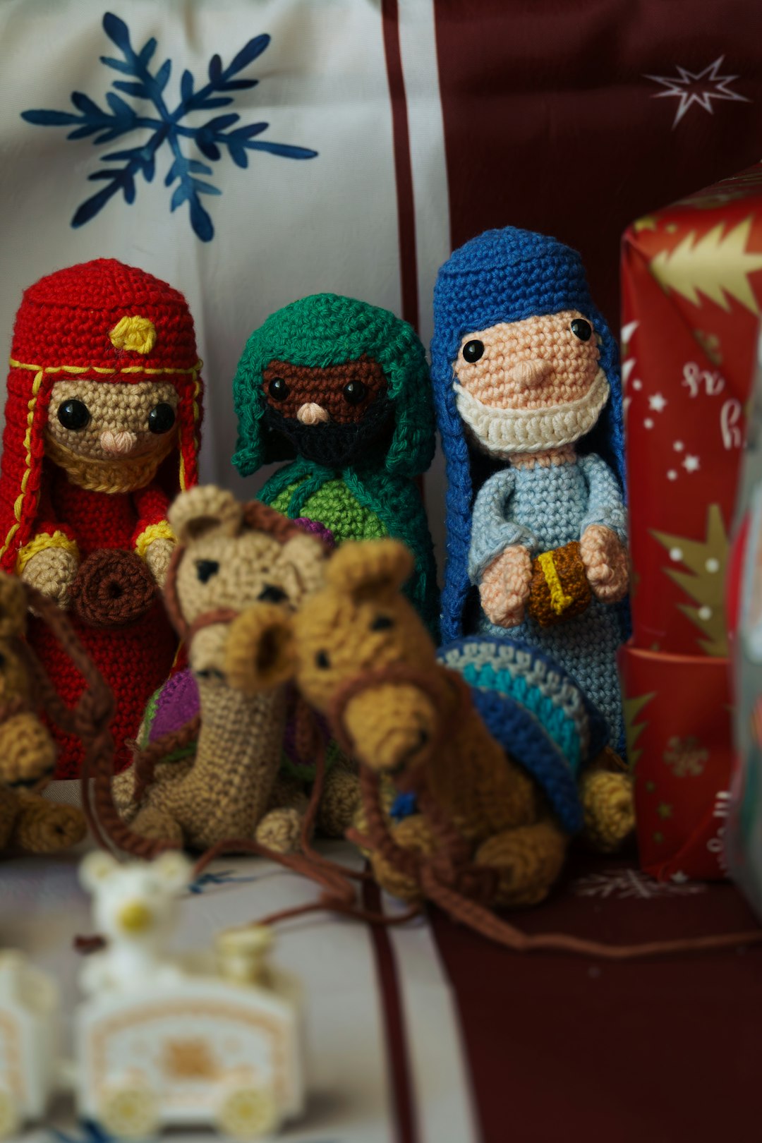 Amigurumi Three Wise Men and Camels