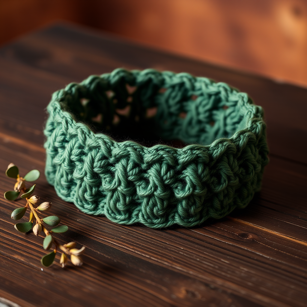 The Gilded Fern Headband: A Free Knitting Pattern for a Textured, Leafy Winter Accessory