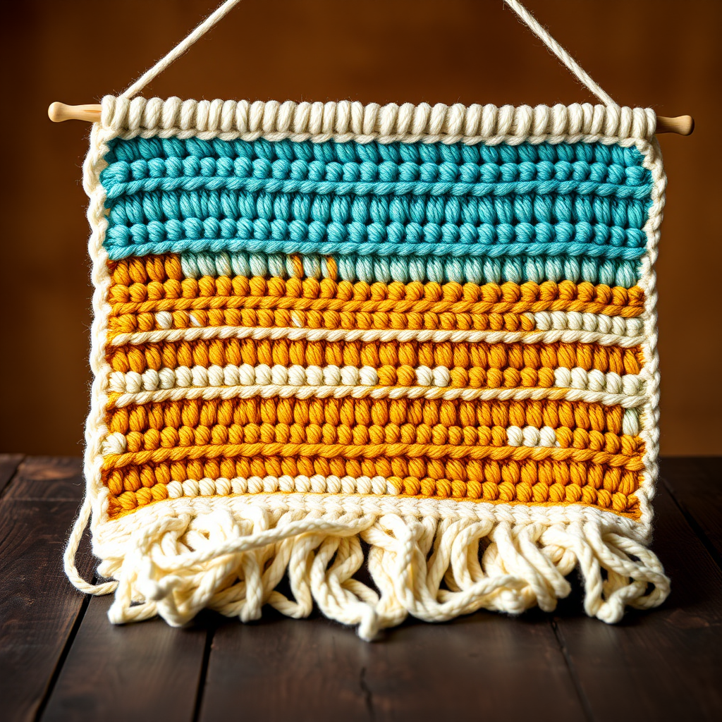 Courageous Waves Wall Hanging Free Pattern