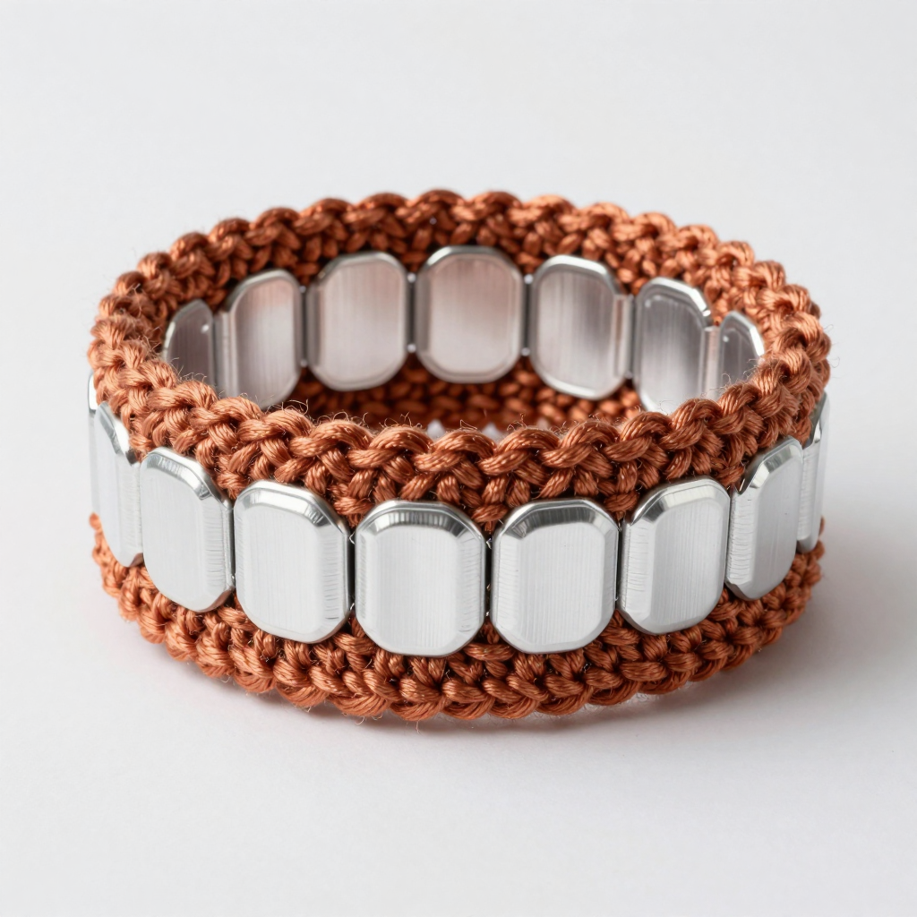 Free Pattern: The Copper Loop Recycled Pop-Tab Cuff