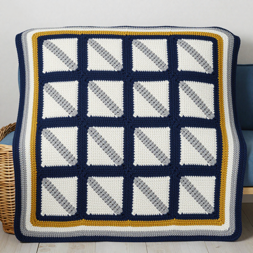 Satellite Sky Blanket: Free Crochet Pattern