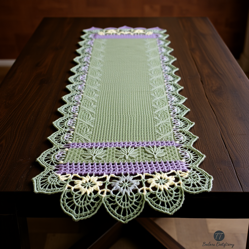 Free Pattern: The Alchemical Herbology Table Runner