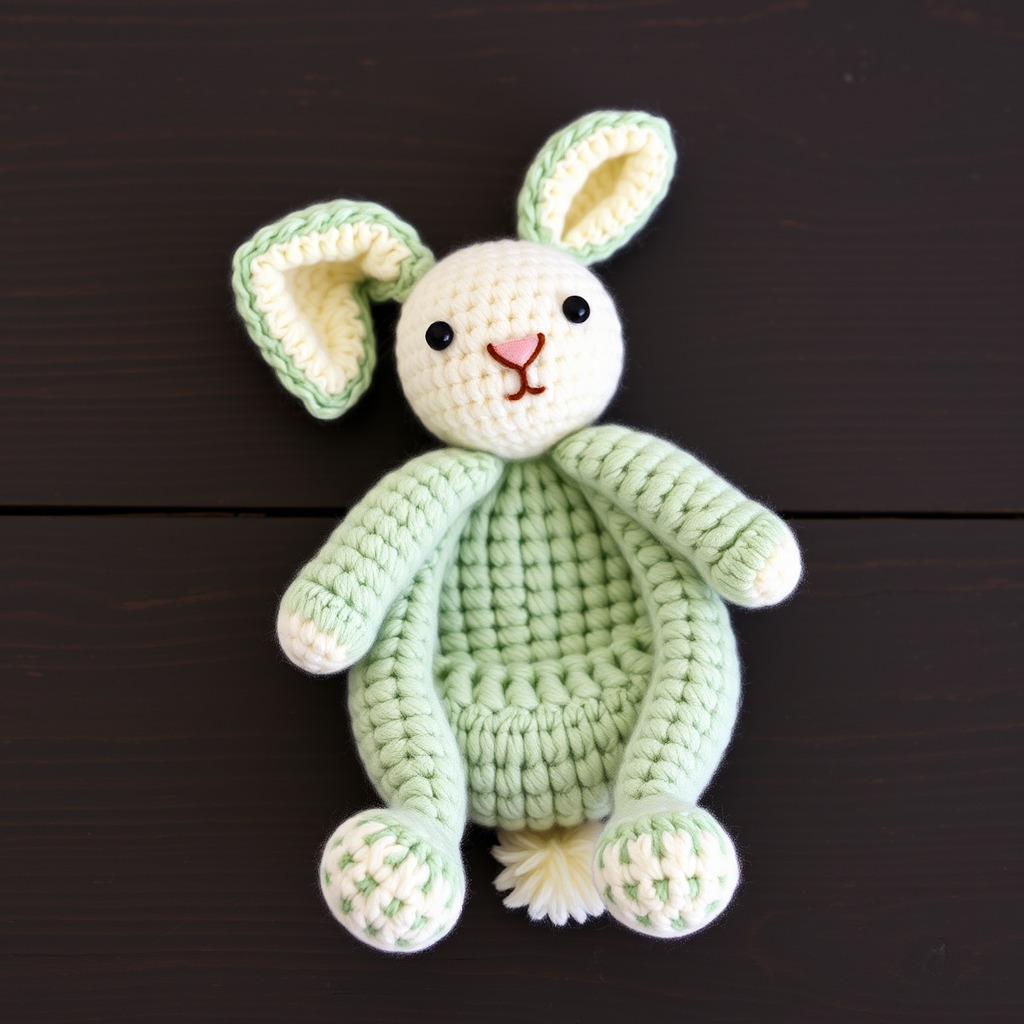 Misty Meadow Bunny Amigurumi Free Pattern
