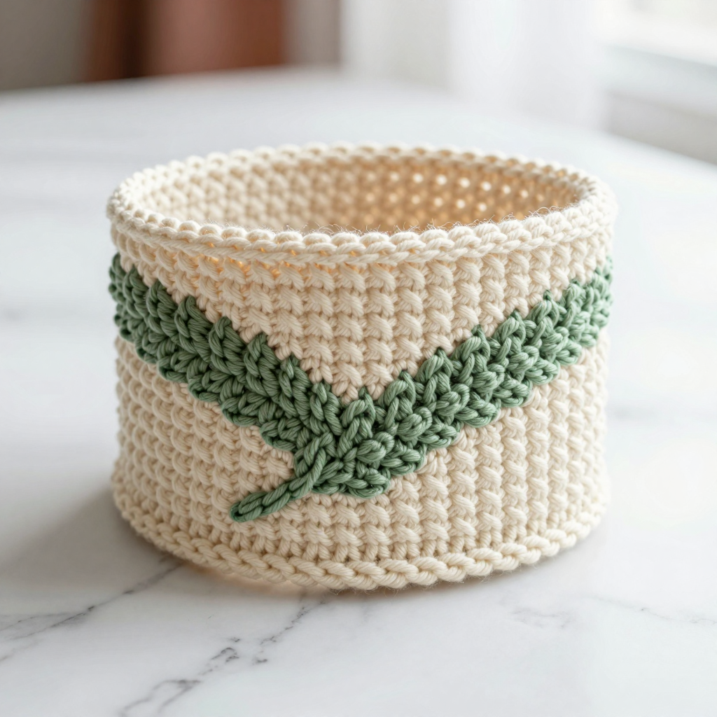 Sage Laurel Crochet Resistance Band Wrap – Free Pattern