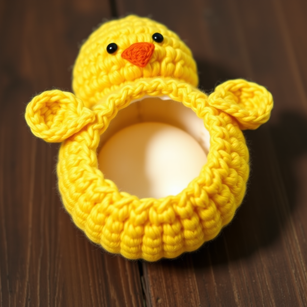Sunny Meadow Chick Egg Cozy Free Pattern