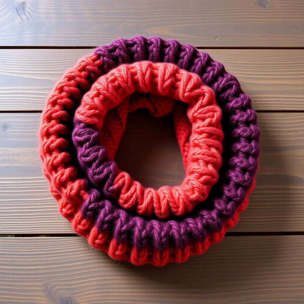 Aurora Ember Cowl Free Pattern – Knit a Cozy Ombre Hearth Wrap