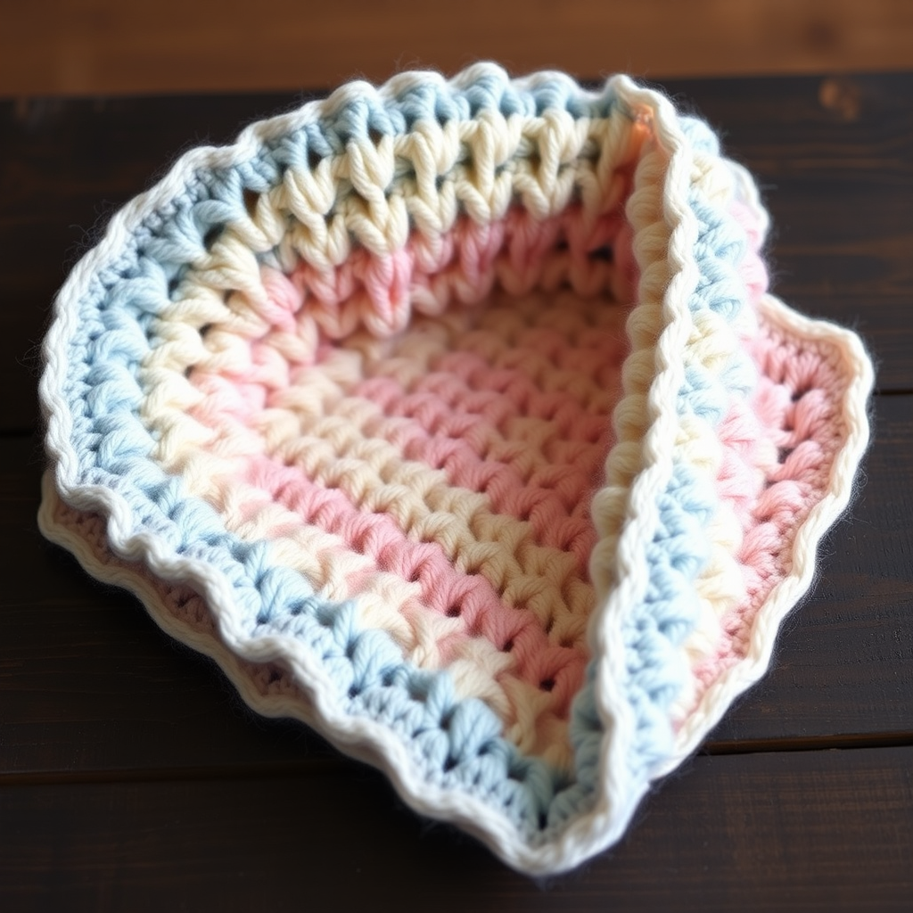 Dreamy Moss Stitch Baby Blanket Free Pattern