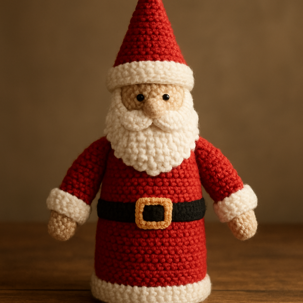 Crochet Festive Whimsical Snowman Wine Cozy Free Pattern