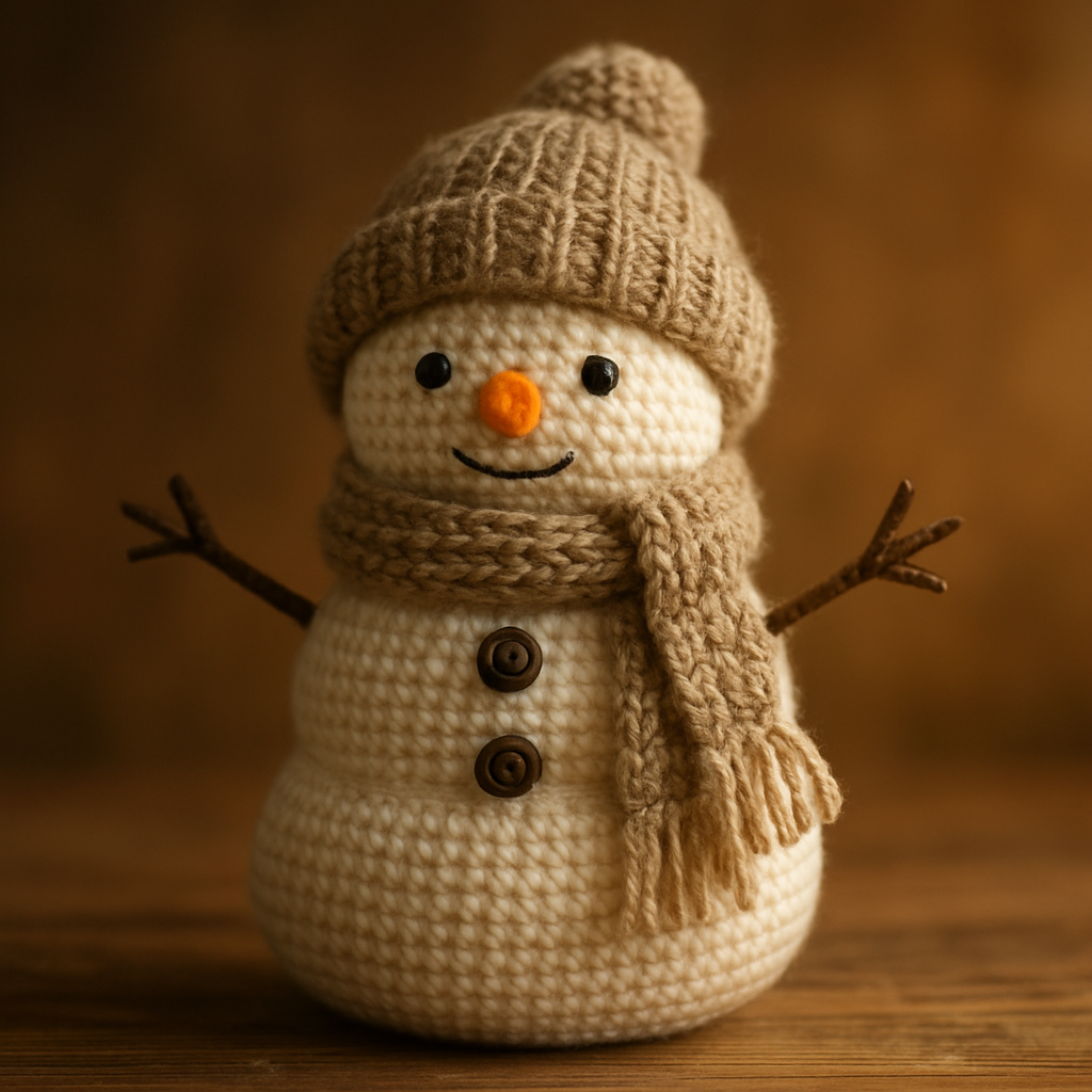 Crochet Charming Whimsical Winter Gnome Amigurumi Free Pattern