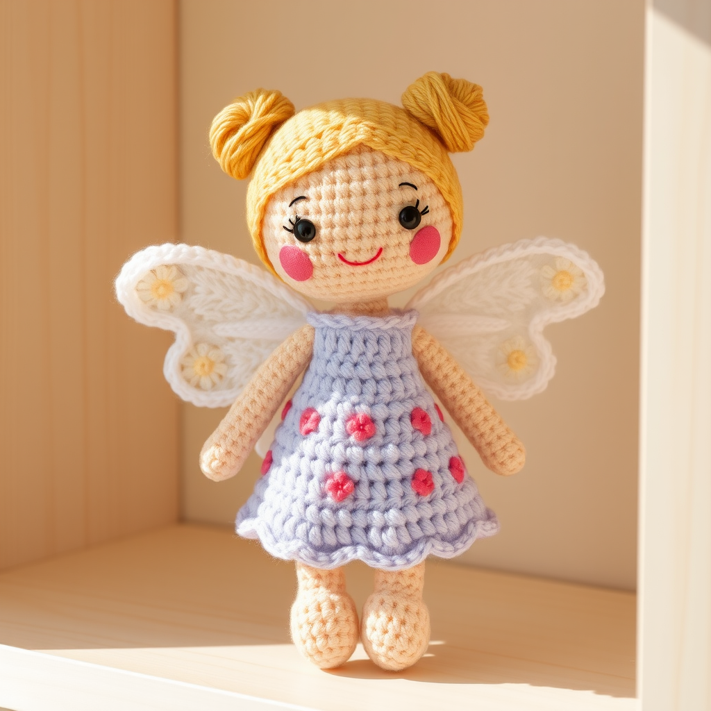 Enchanted Forest Fairy Amigurumi Free Pattern