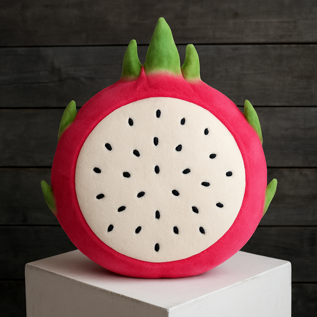 Exotic Dragonfruit Cushion Free Pattern
