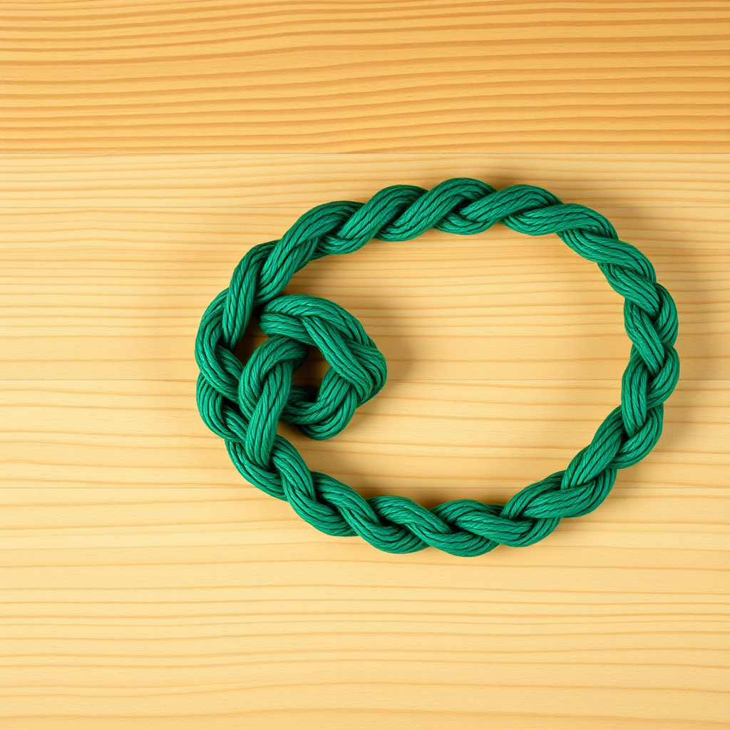 Free Pattern: Celtic Knot Infinity Braided Headband