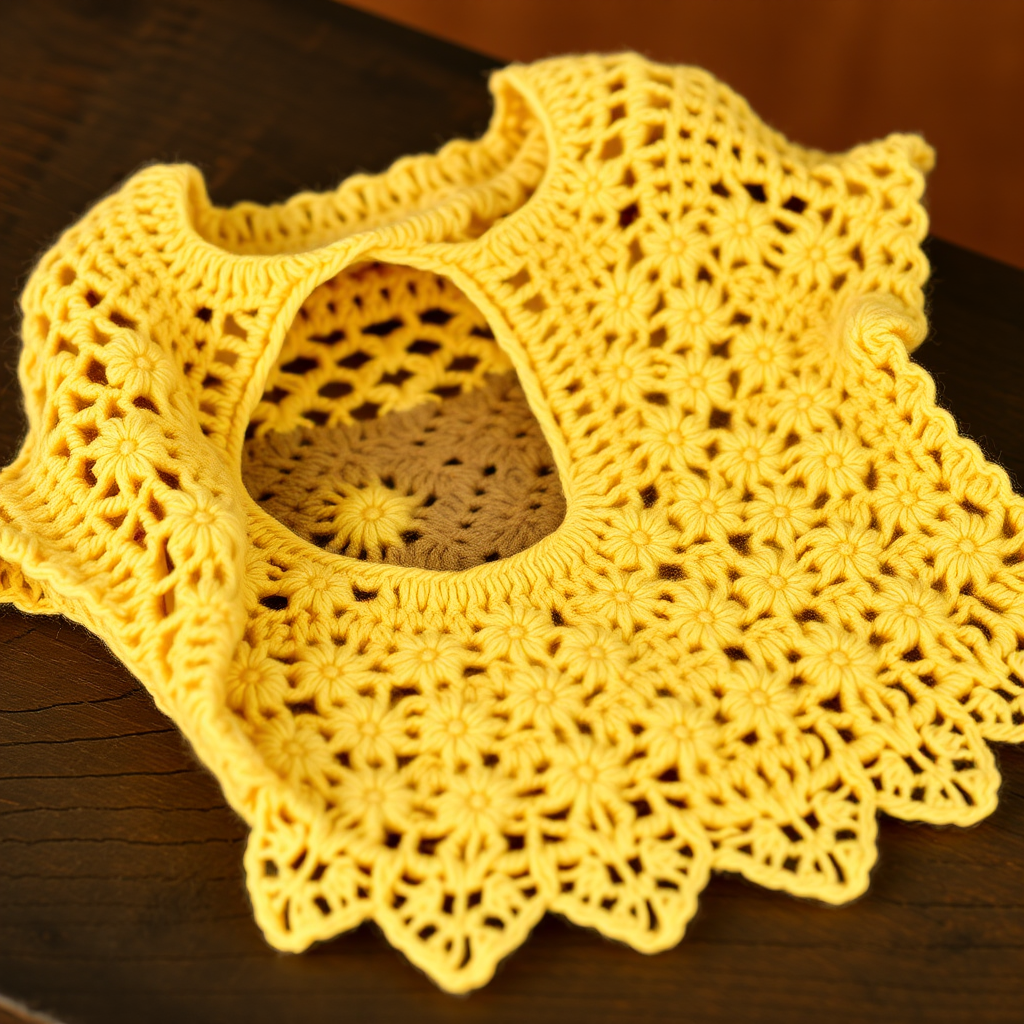 Sunlit Meadow Crochet Top Free Pattern
