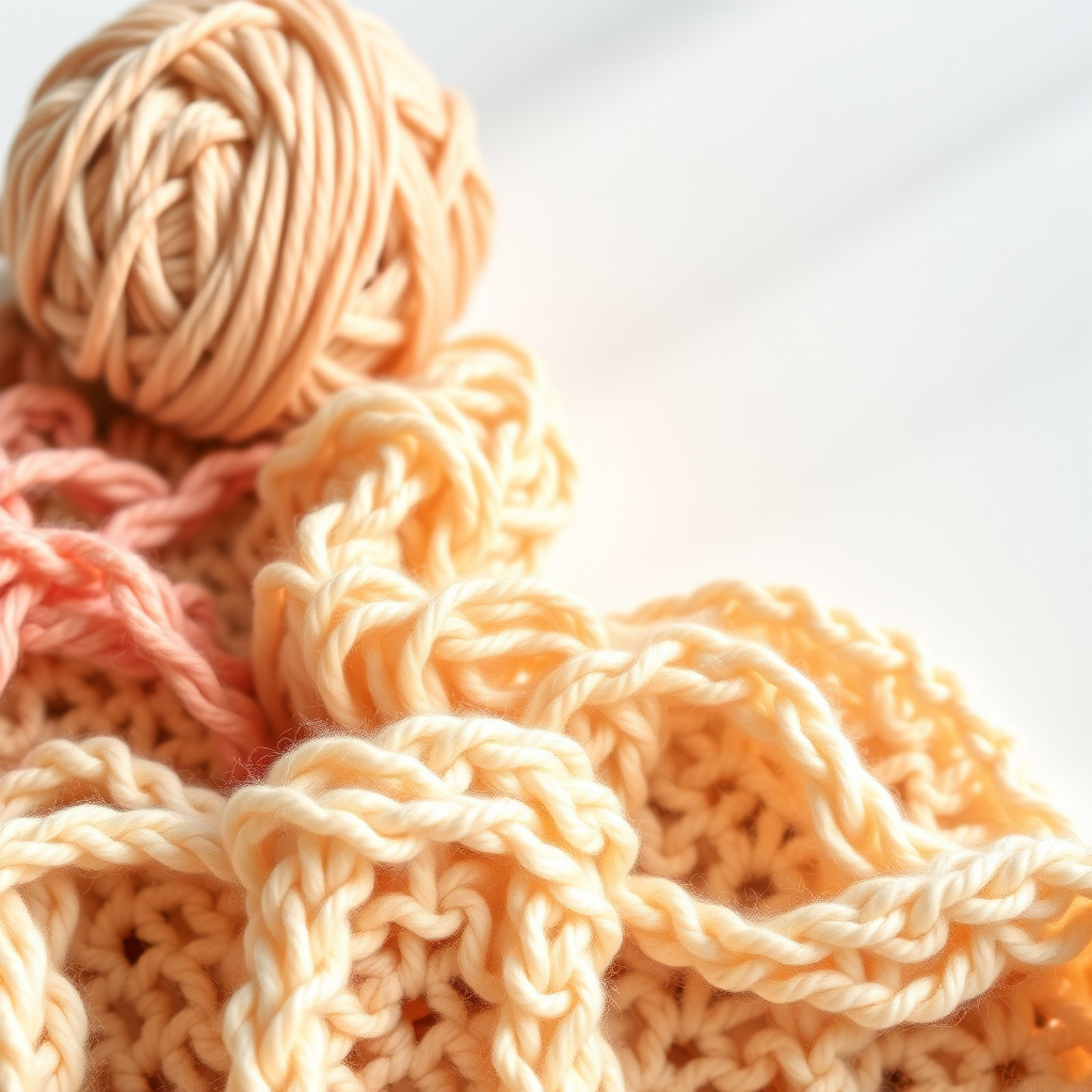 Sunset Waves Crochet Blanket