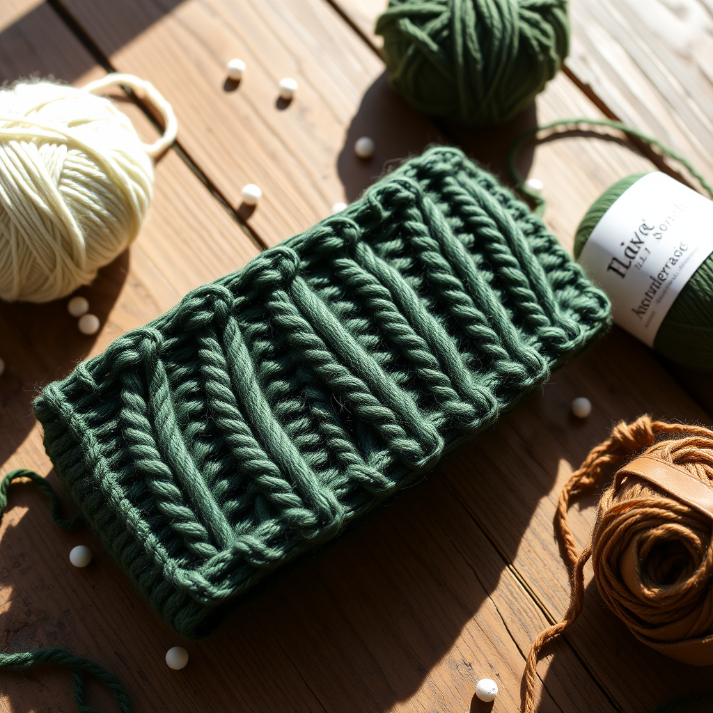 The Cozy Cable Knit Headband Free Pattern