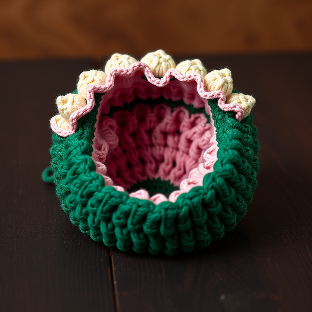Lotus Blossom Crochet Bag Free Pattern