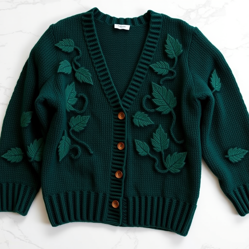 The Enchanted Forest Cardigan Free Pattern