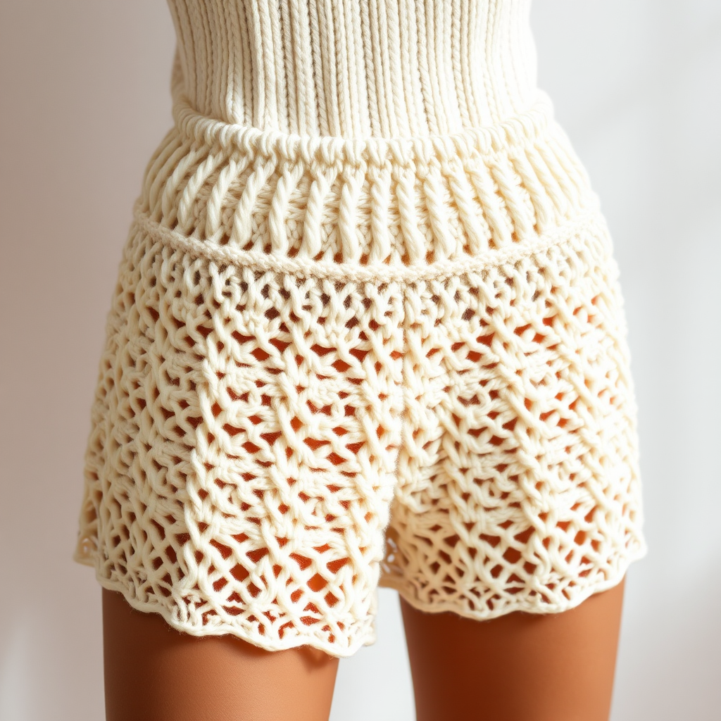 Chic Crochet Lace Shorts Pattern