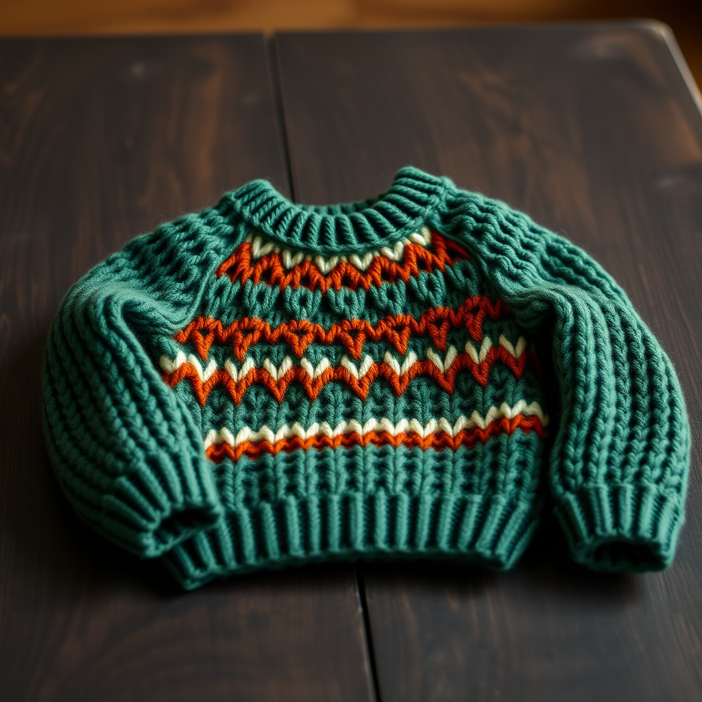 The Woodland Explorer Saddle Shoulder Sweater: A Free Knitting Pattern for Kids