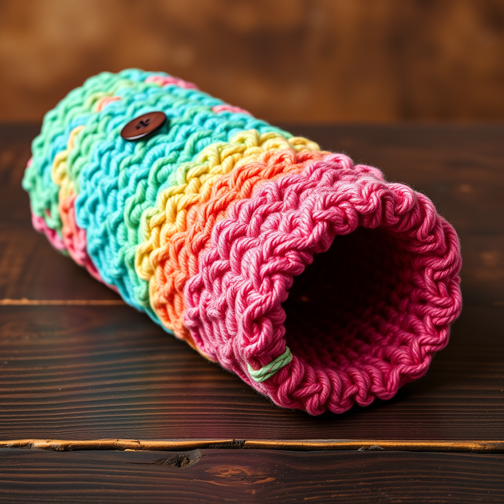 Free Pattern: The Cosmic Coral Reef Mop Cover