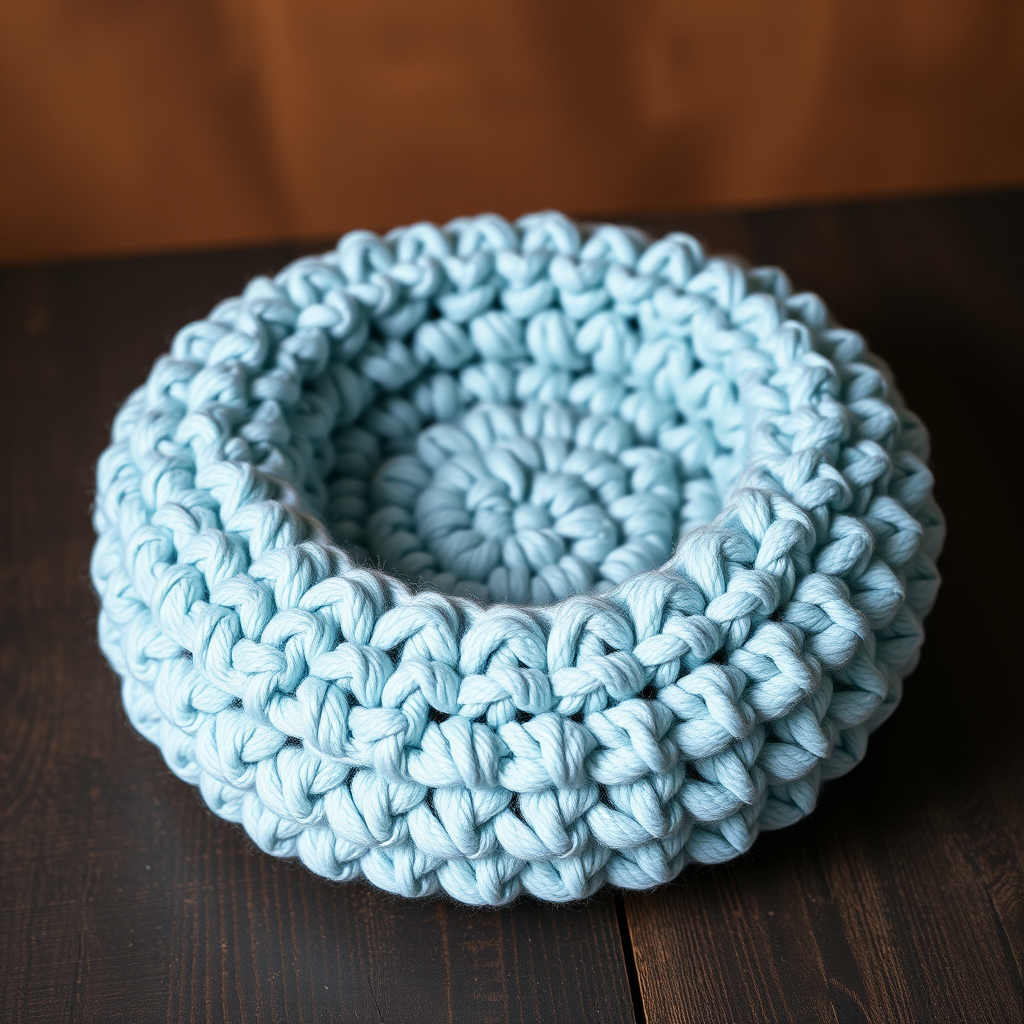 Chunky Waves Crochet Pillow Free Pattern