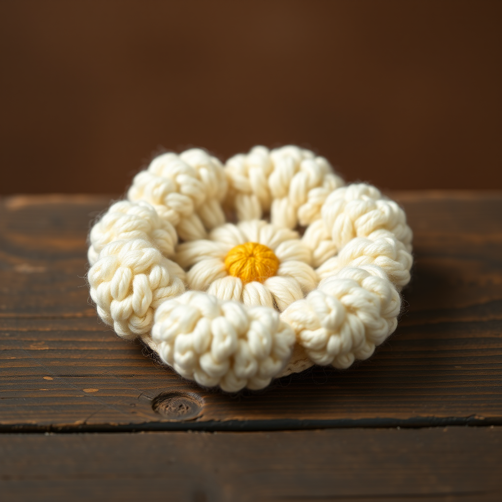 The Frostbloom Posy: A Free Crochet Pattern for a Tiny, Textured White Flower