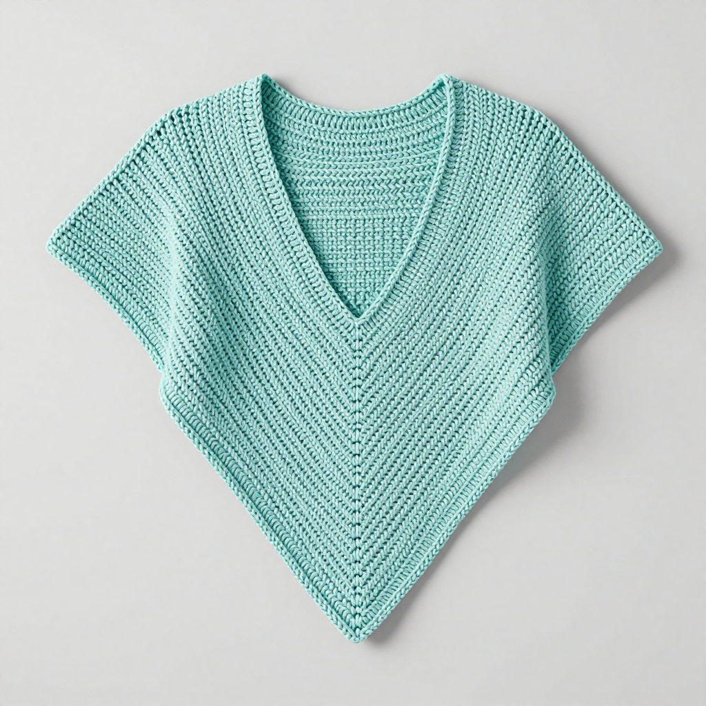 Coastal Drift Asymmetric Triangle Shawl Free Pattern