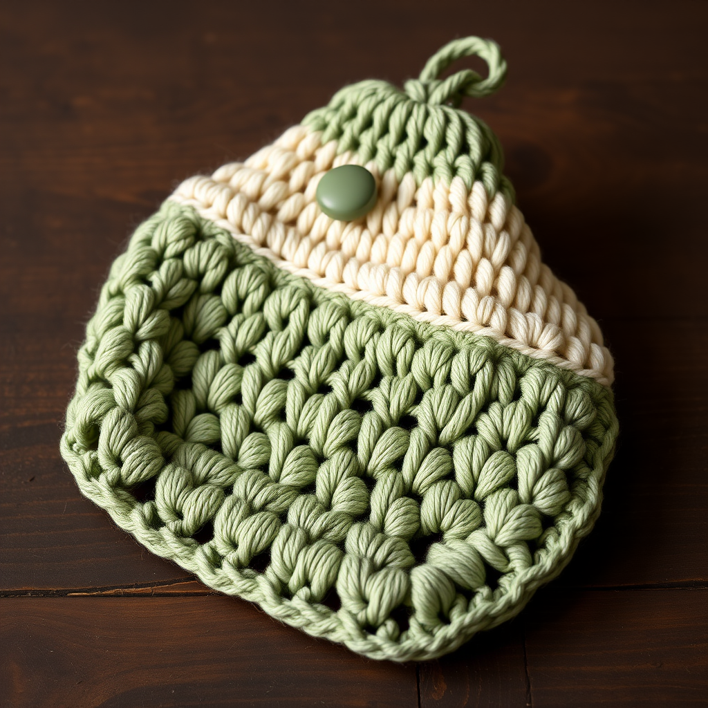 The Dewdrop Garden Towel: A Free Crochet Pattern for a Textured, Botanical Hanging Towel