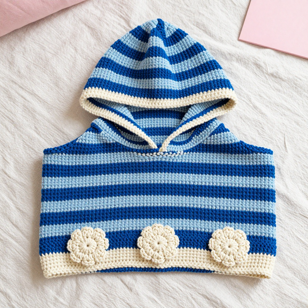 Mermaid Crown Brioche Bonnet: Free Knit Pattern