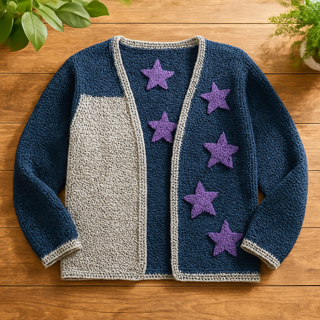 Celestial Harmony Patchwork Jacket Free Pattern