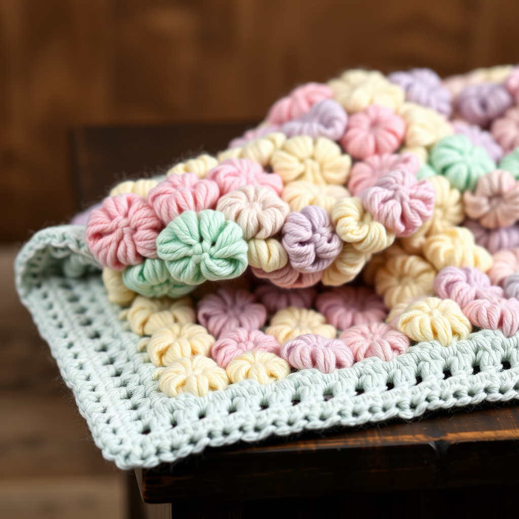 Pastel Dreams Lacy Shells Afghan Free Pattern