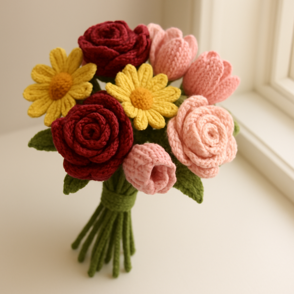 Blossom Symphony Bouquet Free Pattern