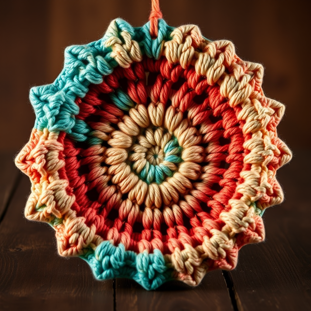 Aruba Starburst Wall Hanging Free Pattern