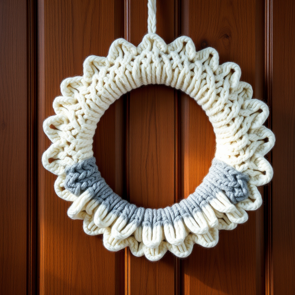 Snowdrift Lace Wreath Free Pattern – A Knitted Winter Heirloom