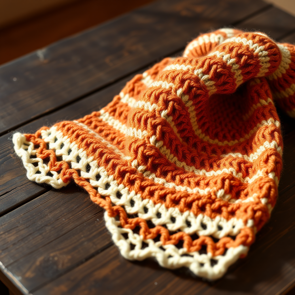 The Whispering Dunes Wrap: A Free Knitting Pattern for a Textured, Desert-Inspired Shawl