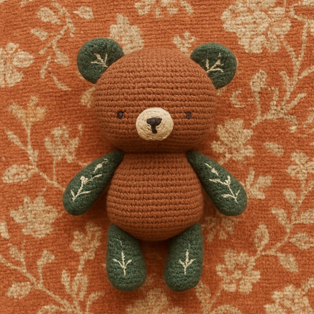 Whimsical Woodland Teddy Bear Free Pattern