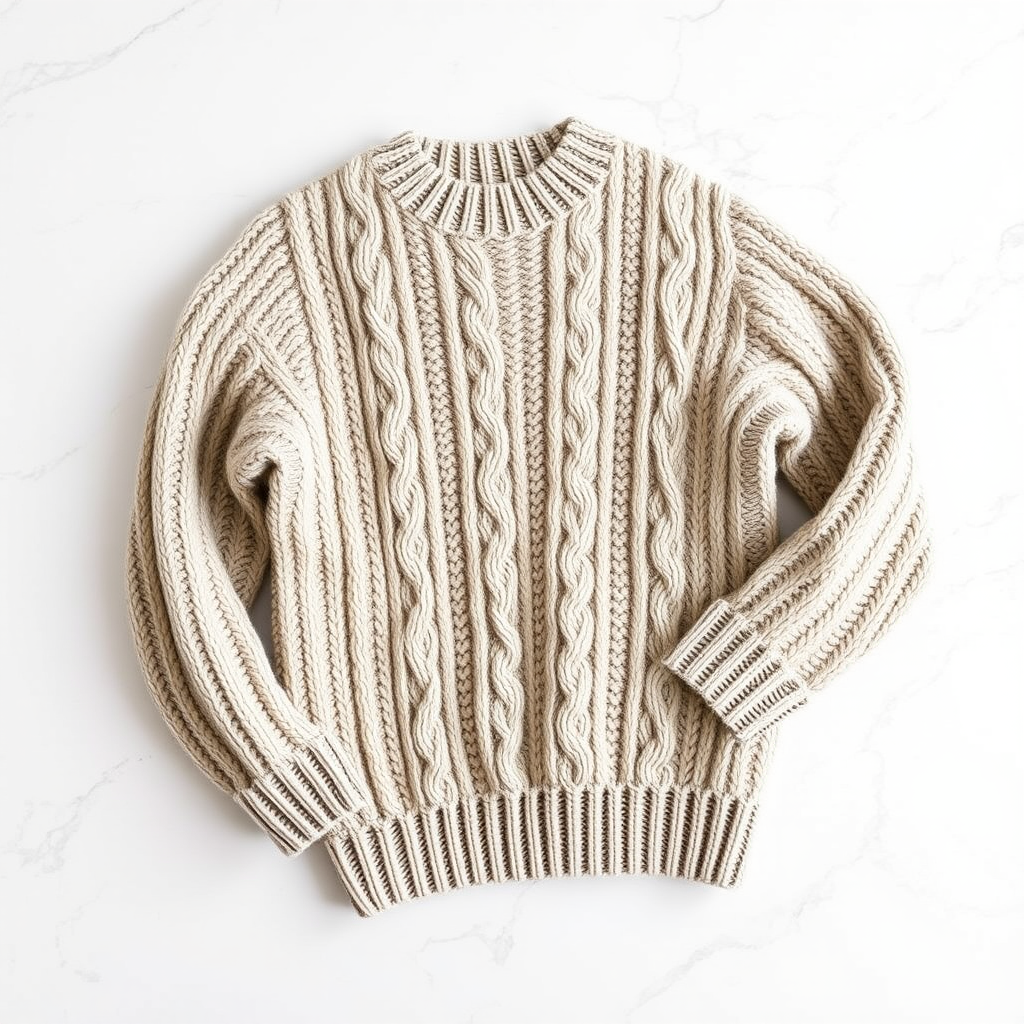 The Cozy Cable Knit Sweater Free Pattern