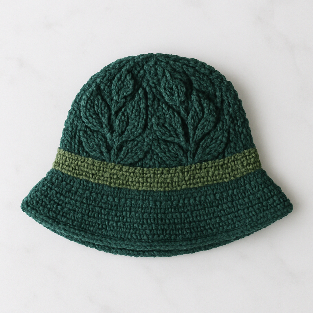 Mystical Forest Canopy Bucket Hat Free Pattern