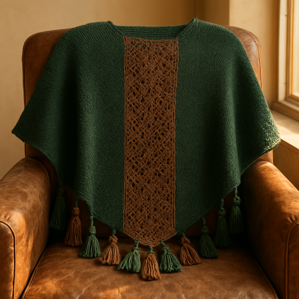 Mystic Meadow Boho Poncho Free Pattern