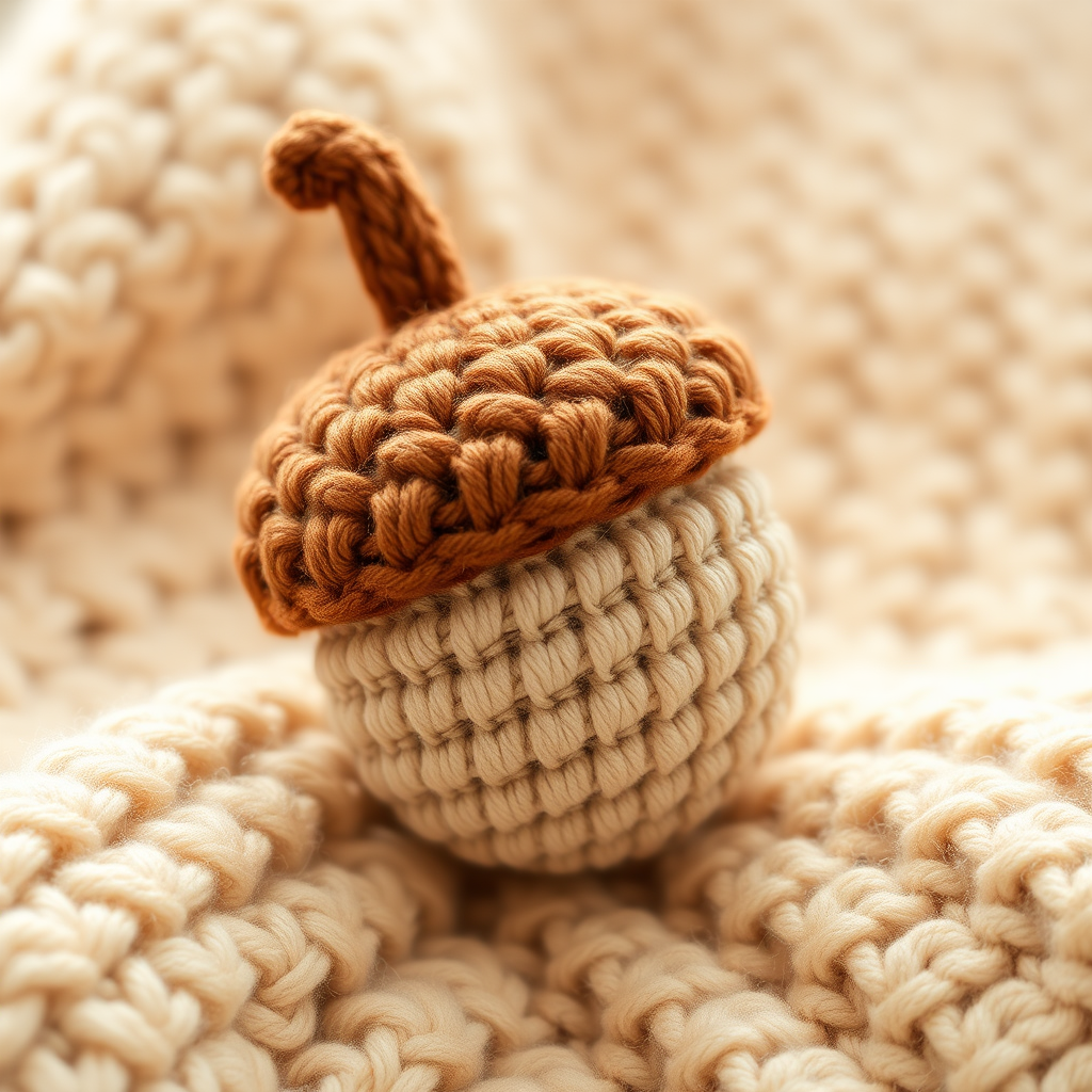 The Woodland Acorn Amigurumi Free Pattern