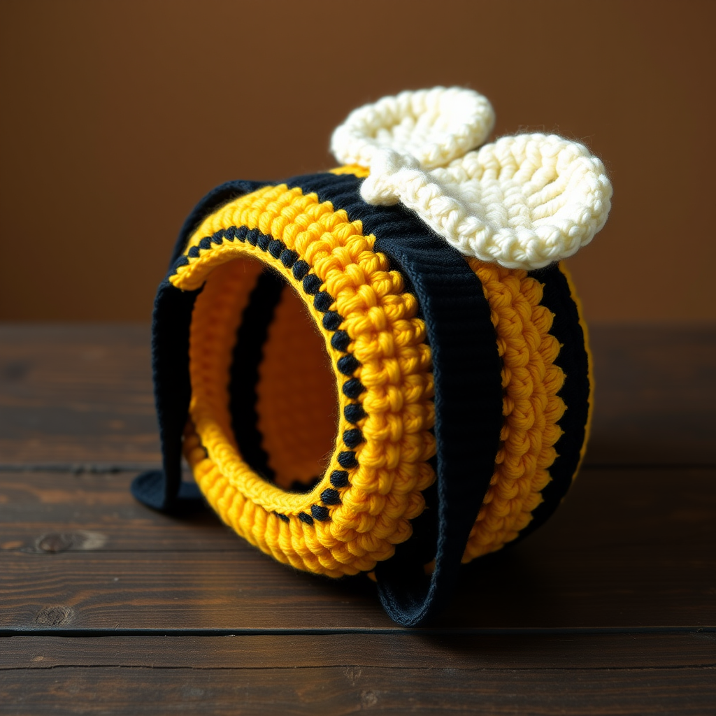 Buzzing Bumble Bee Backpack Free Pattern