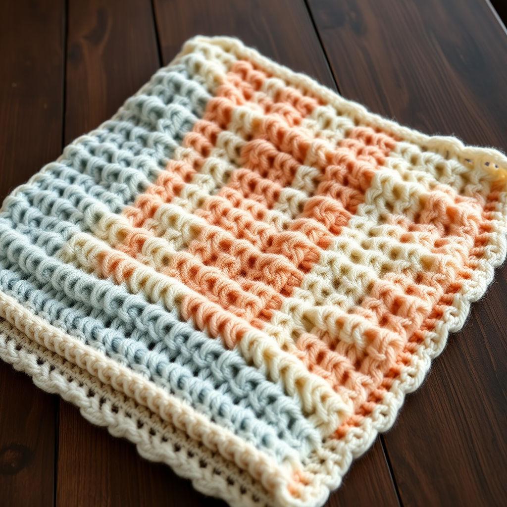 The Dawn Chorus Baby Blanket: A Free Knitting Pattern for a Textured, Color-Blocked Heirloom
