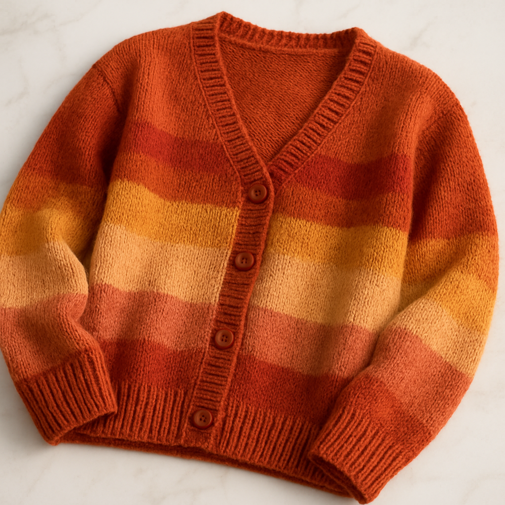 Sunset Cottagecore Cardigan - Free Pattern